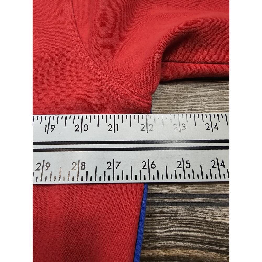 Nike USA Soccer World Cup Hoodie Men M Red Sweatshirt Futbol Swoosh Embroidered - Picture 7 of 10